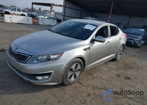 2012 Kia Optima Hybrid Ex from USA, damaged, VIN KNAGM4AD5C5017487